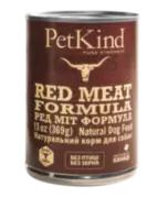 PetKind Red Meat Formula - Влажный корм для собак с канадской говядиной, новозеландским ягненком и говяжьим рубцом, 369 г