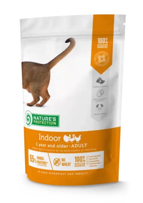 Nature's Protection Indoor - Сухой корм для домашних кошек