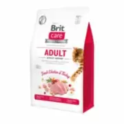 Brit Care Cat Grain Free Adult Activity Support - Беззерновой сухой корм с курицей и индейкой для уличных и взрослых кошек с высоким уровнем активности