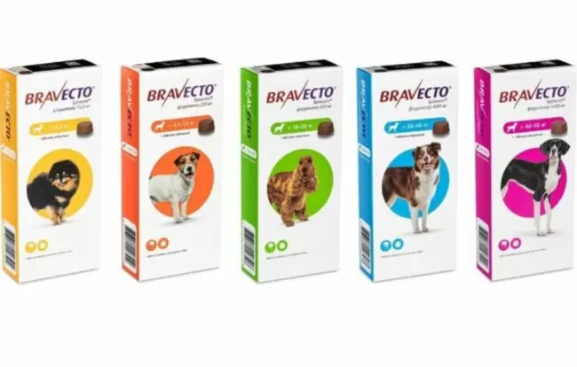 Bravecto БРАВЕКТО жевательная таблетка для собак (1 шт)