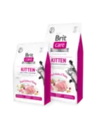 Brit Care Cat Grain Free Kitten Growth and Development - Беззерновой сухой корм с курицей и индейкой для котят