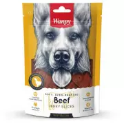 Wanpy beef jerky slices - Соломка из вяленой говядины лакомство для собак  100 гр.