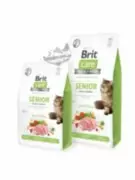 Brit Care Cat Grain Free Senior Weight Control - Беззерновой сухой корм с курицей для котов старше 7 лет