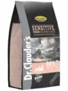 Dr.Clauder's Sensitive Junior Salmon & Rice - полнорационные сухой корм для щенков всех пород с чувствительным пищеварением и потерей аппетита.