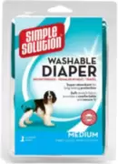 Simple Solution Washable Diaper Medium - Многоразовая гигиеническая подкладка для животных, средняя