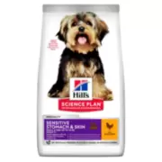 Hill's SP Canine Adult Small and Mini Sensitive Stomach and Skin Сухой для взрослых собак мелких пород с чувствительным пищеварением и кожей