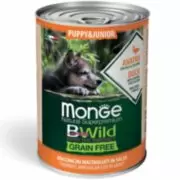 Monge Grain Free Puppy & Junior - Влажный корм с уткой, тыквой и цукини, 400 г