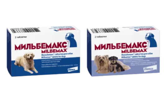  Мильбемакс (Milbemax)  антигельминтик для взрослых собак (2 таблетки)