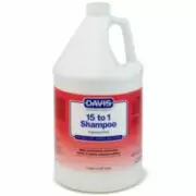 Davis 15 to 1 Shampoo Fragrance-Free ДЭВИС 1:15 шампунь без запаха для собак, котов, концентрат