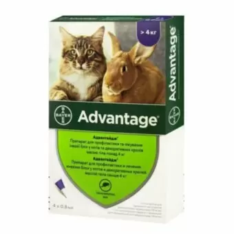 Bayer Advantage Препарат от блох для кошек и кроликов