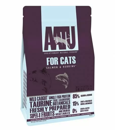 AATU Salmon and Herring (34/18) – "AATU" беззерновой с лососем и сельдью для взрослых кошек