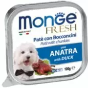 Monge Dog Fresh - Влажный корм с уткой, 100 г