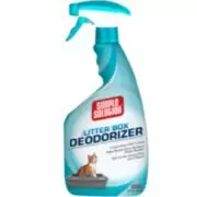 Simple Solution Cat Litter Box Deodorizer для чистки и устранения запахов в кошачьих туалетах,480 мл