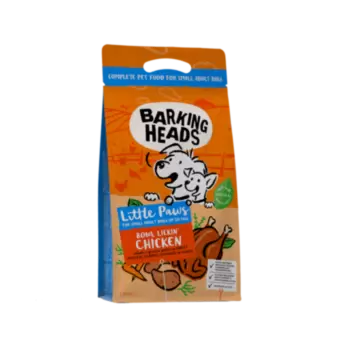 Barking Heads Bowl Lickin' Chicken small breed - Корм для мини пород (курица с рисом) 1,5 кг