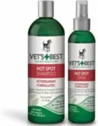 VET`S BEST Hot Spot Shampoo - Шампунь для устранения раздражения и воспаления, 470 мл