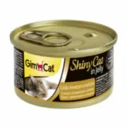 Gimсat (Джимкет) SHINY CAT JELLY с Тунцом, креветками и солодом в желе, 70гр