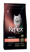Reflex Plus Anti-Hairball Adult Cat Food with Salmon - Сухой корм для кошек и вывода шерсти с лососем