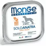 Monge Dog Solo - Влажный корм с уткой