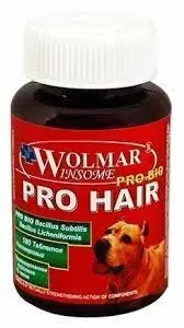 WOLMAR Pro Bio PRO HAIR для кожи и шерсти собак и щенков 180 табл.