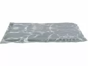 Trixie Cooling Mat Marble - Коврик охлаждающий для собак и кошек, серый (+ Inodorina влажные салфетки для животных в подарок)