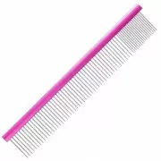 Groom Professional Spectrum Aluminium Comb 80/20 Dark Pink 25cm Алюминиевая расческа темно-розовая 25 см