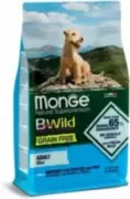 Monge Dog Вwild Grain Free Mini Anchovies Сухой корм для взрослых собак мелких пород анчоусы