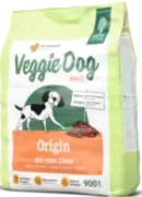 Green Petfood VeggieDog Origin - Сухой вегетарианский безглютеновый полнорационный корм с красной чечевицей для взрослых собак.