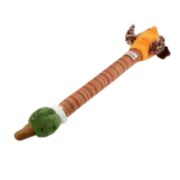 Gigwi Crunchy Neck - Игрушка для собак Утка с хрустящей трансформирующейся шеей и двумя пищалками, 44 см