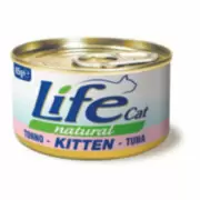Life Cat - консервированный корм для котят, с тунцом, 85 г
