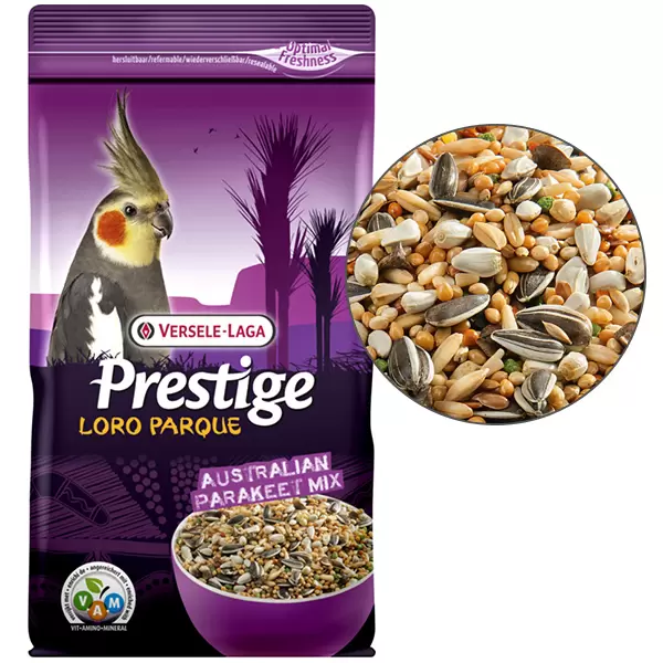 Versele-Laga Prestige Premium Loro Parque Australian Parakeet Mix - Корм для крупных австралийских попугаев, 1 кг