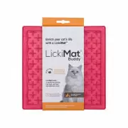 LickiMat Classic Buddy Каучуковый коврик для лакомств для котов (текстура - крестики)