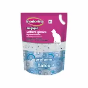 Inodorina Sanitary Litter - Наполнитель силикагелевый для кошачьих туалетов (c ароматом талька)