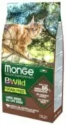 Monge cat bwild grain free large breed kitten Buffalo Сухой корм для кошек и котят крупных пород от 2-х месяцев, буйвол