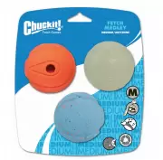 Chuckit! Fetch Medley 3pc - набор мячей для собак с разными свойствами.