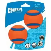 Chuckit Ultra Ball M (2 шт) - мяч для активного отдыха с собаками.