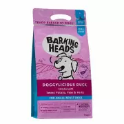 BARKING HEADS Doggylicious Duck (small breed) Grain Free."Восхитительная утка" беззерновой с уткой и бататом. Для мелких пород. 24/14 - 1 кг