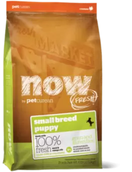 Now! Fresh Small Breed Puppy Recipe с индейкой, уткой и овощами для щенков малых пород 2,72 кг