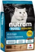 Nutram Т24 New Grain-Free Salmon and Trout Cat - корм для кошек всех возрастов с лососем и форелью