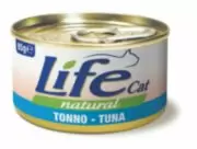 LifeCat - Влажный корм для кошек с тунцом 85 г