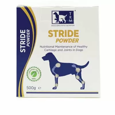 Stride Powder -  является дополнительным кормом для поддержания здоровья здорового хряща и суставов у собак.