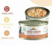Almo Nature HFC Cat Natural, 70 гр (курица и сыр )