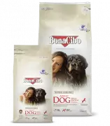 BonaCibo Adult Dog High Energy Сухий корм з м'ясом курки, анчоусами та рисом для дорослих активних собак всіх порід