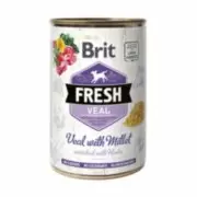 Brit Fresh Veal with Millet - Влажный корм с кусочками свежей телятиной и пшеном, 400 г