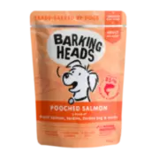 Barking Heads Pooched Salmon - Влажный корм "Мисочку оближешь" с лососем и сардинами - пауч 300 г.
