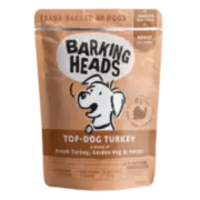 Barking Heads Top Dog Turkey - Влажный корм "Бесподобная индейка" с индейкой- пауч 300 г.