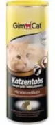 GimCat Katzentabs Game and Biotin - Витаминные таблетки для кошек с ТГОС, дичью и биотином, 425 гр