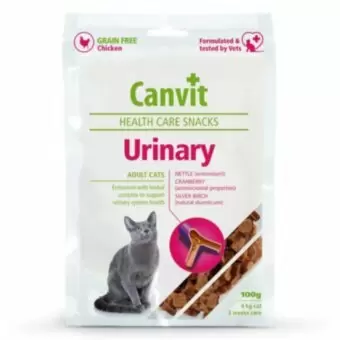 Canvit Urinary - Лакомства для здоровья мочевыделительной системы котов, 100 гр 