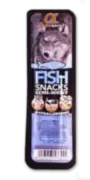 Alpha Spirit DOG Fish Snacks - Полувлажные беззерновые жевательные кубики с рыбой для собак