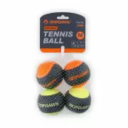 Bronzedog SKIPDAWG - Теннисный мяч с пищалкой  4 шт 6,4 см