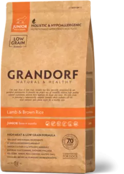 Сухой корм ГРАНДОРФ / Grandorf Lamb and Rice Junior - Для юниоров (ягненок с рисом)